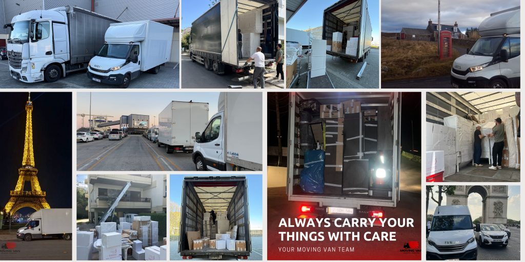 Banniere promotionnelle service Movingvan