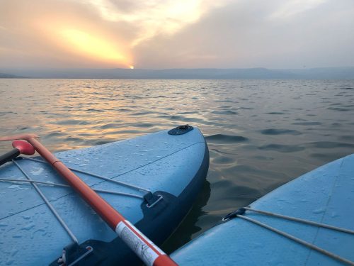 SUP in the Sea of Galilee - Mr Ananas Surf