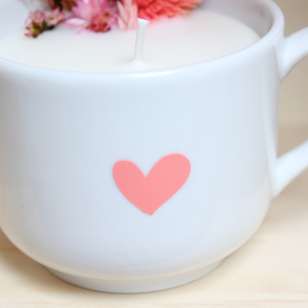 Bougies Cœur En Verre : Set De 3 Bougies Décoratives Pour Ambiance Romantique