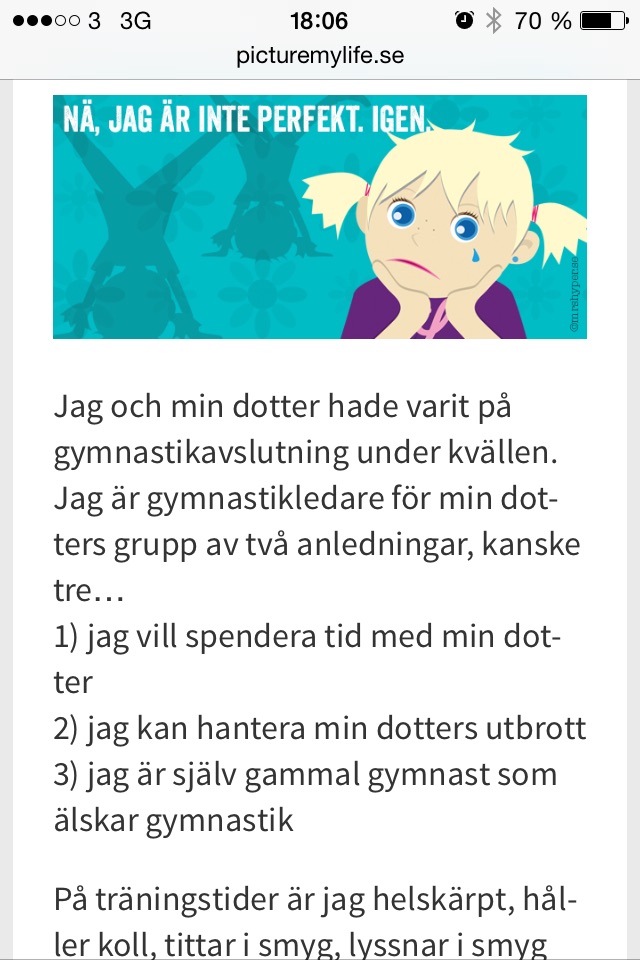 idag bloggar jag på picturemylife, igen : )