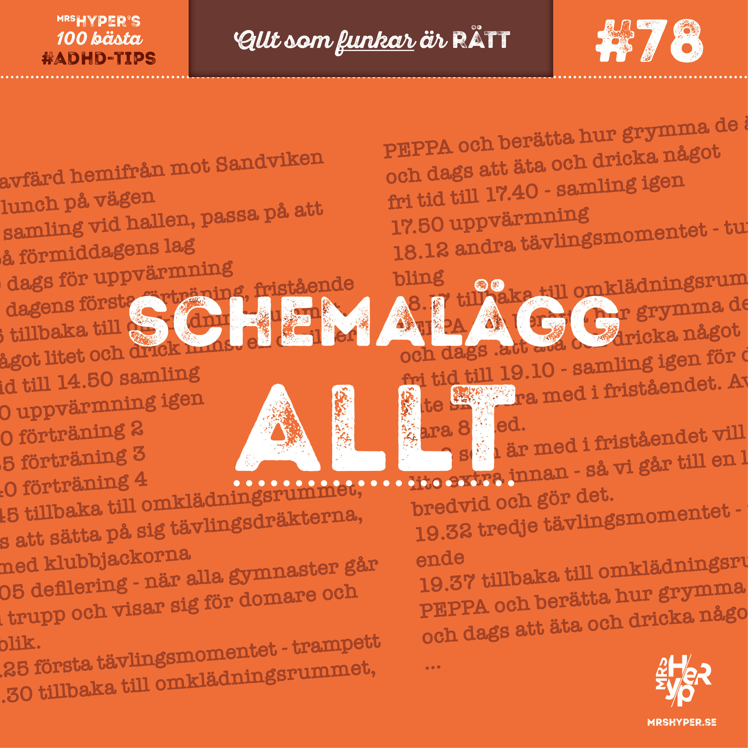 ADHD-tips #78. Gymnastik för hypertyper.