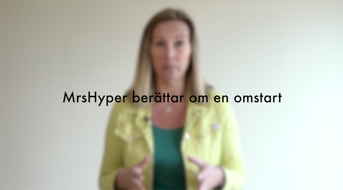 Omstart – hur man kan göra en omstart – real life :D