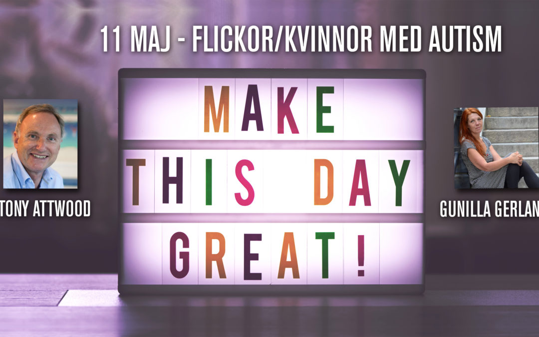 Tony Attwood föreläser 11 maj i Stockholm
