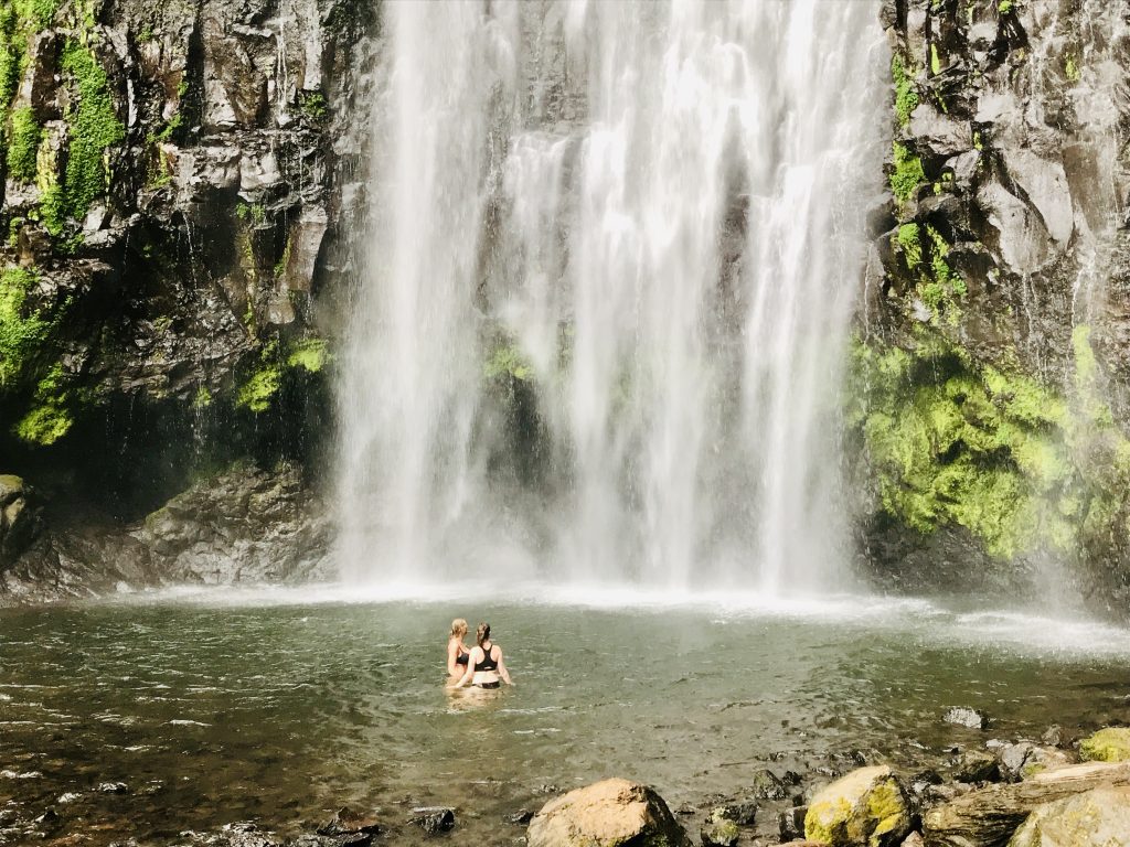 Waterfall around Kilimanjaro, Tanzania