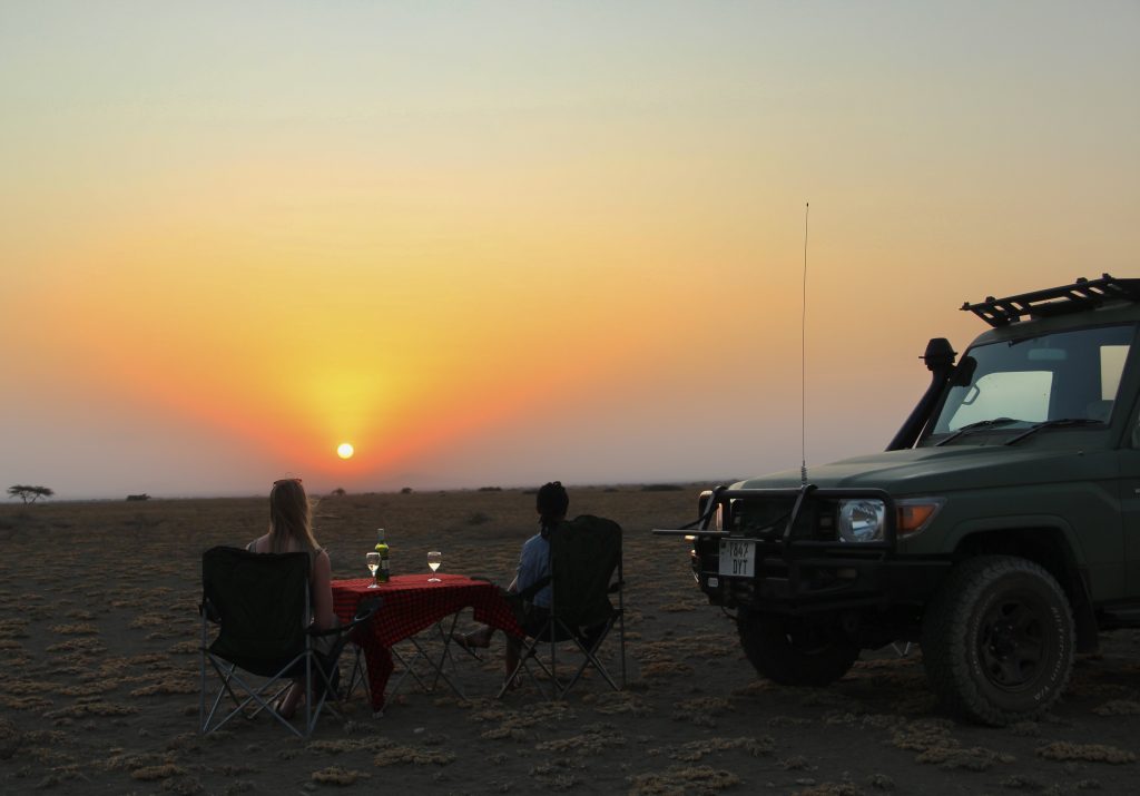 Sunset in Tanzania