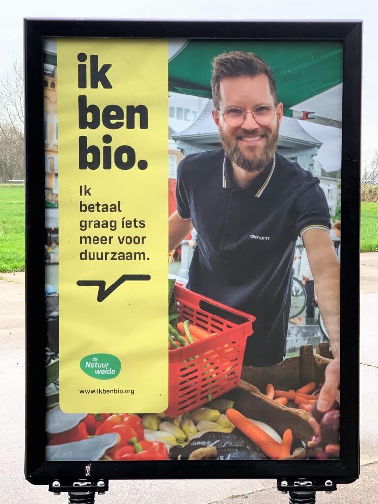 Ik ben bio bord