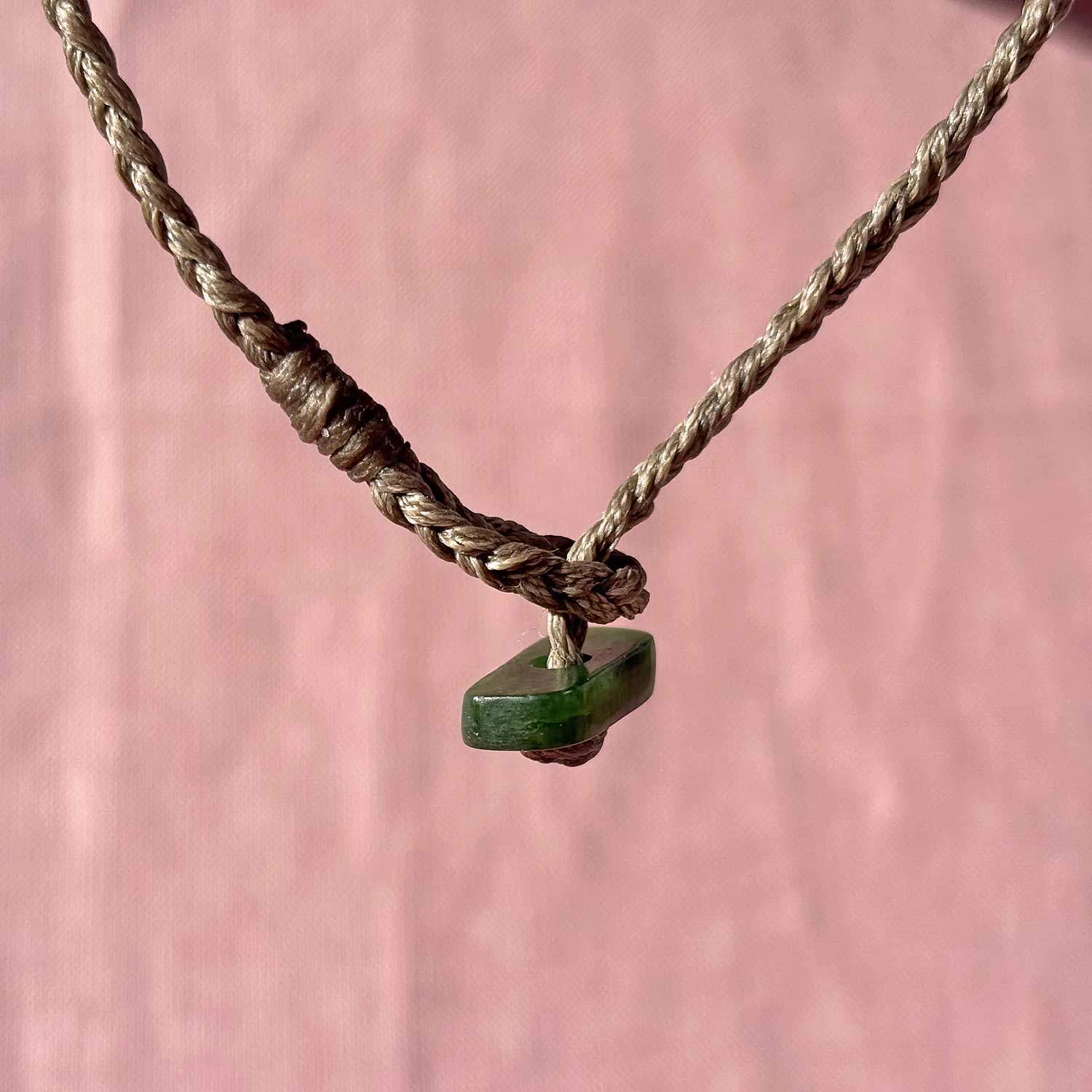 NZ Owl Moth - Pounamu (NZ Nephrite Jade)