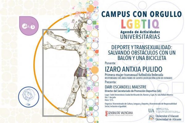 UA. Campus con Orgullo. Deporte y transexualidad. Izaro Antxia