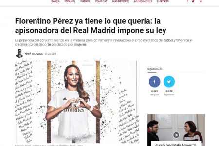 La república Esportiva. Hablamos sobre el nuevo equipo femenino del Real Madrid.