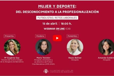 Webinar Mujeres Futbolistas. Retos laborales