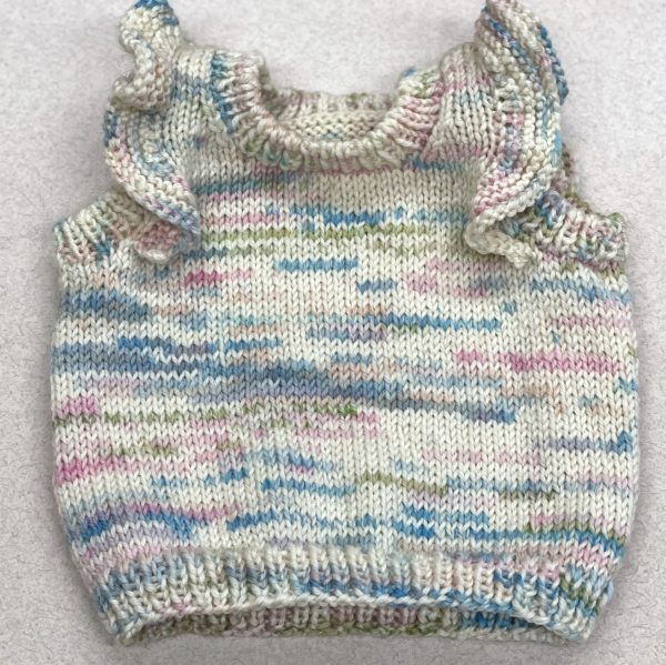 Strikkeopskrift babyvest