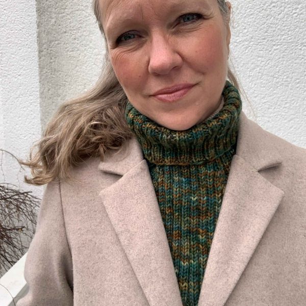 Strikkeopskrift halsedisse Grassmarket Cowl