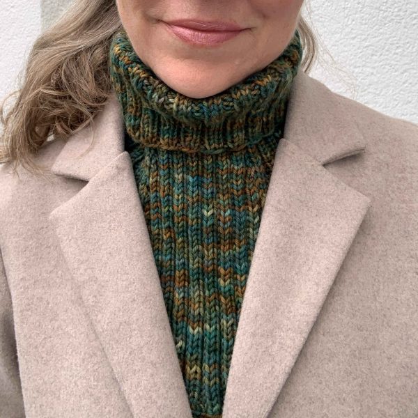 Strikkeopskrift halsedisse Grassmarket Cowl