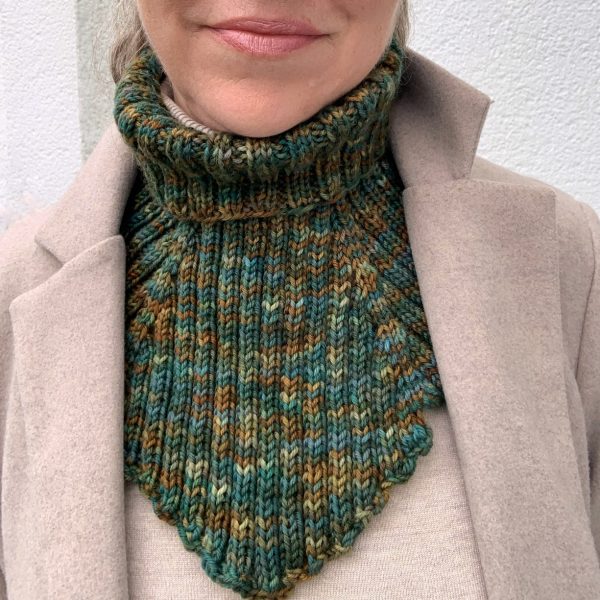 Strikkeopskrift halsedisse Grassmarket Cowl