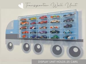 Toy Car Truck Display Unit