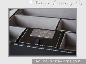 Personalised Men's Organiser Tray