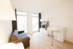 Wohnung München Bogenhausen Vogelweidestraße: Blick Schlaf- und Loungebereich