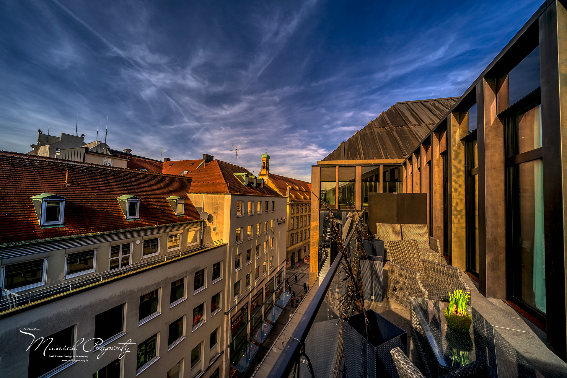Im Herzen der Münchner Altstadt im Joseph-Pschorr-Haus: Sagenhaft schöner Citytraum mit Terrasse