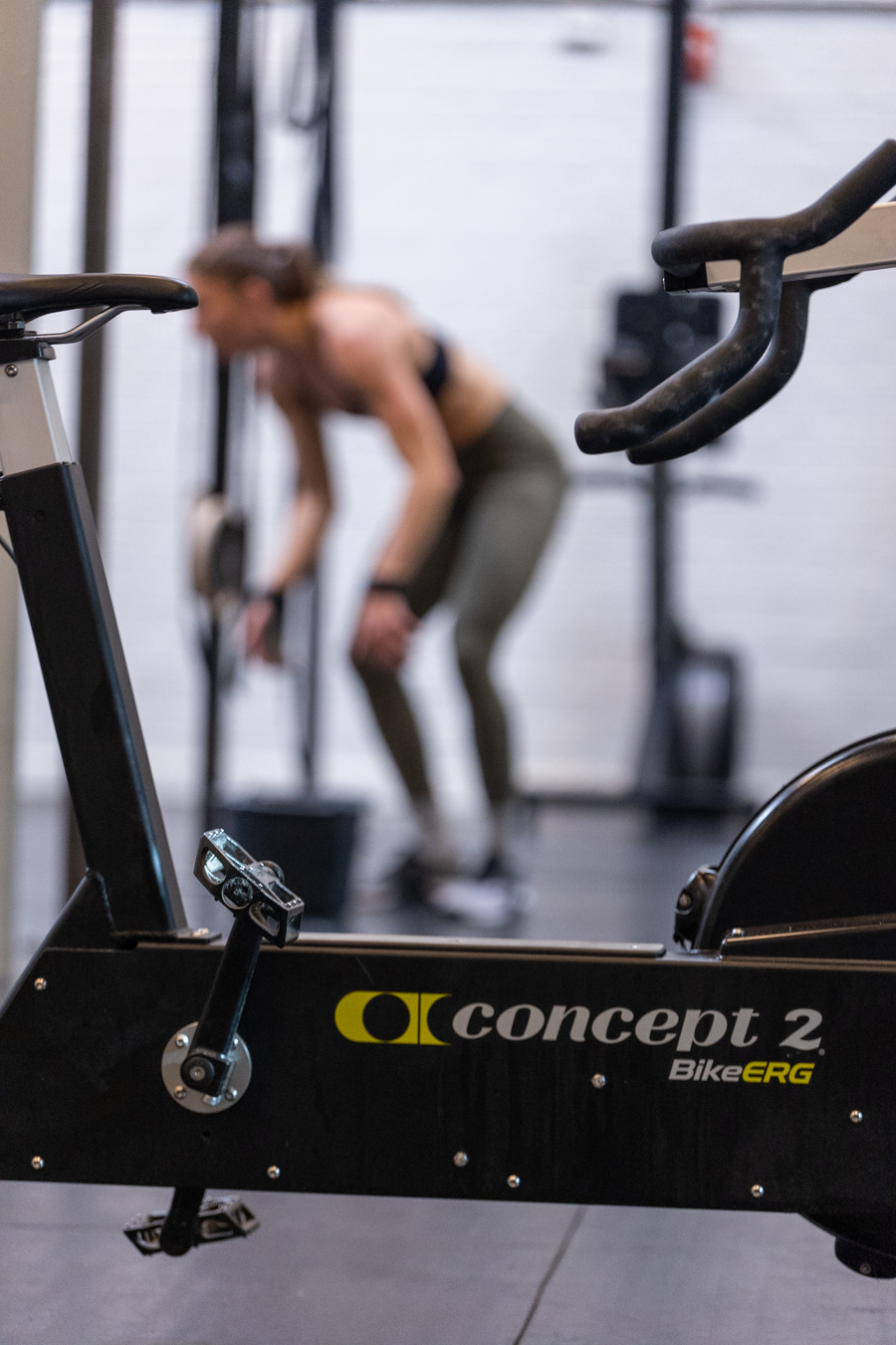 Odense Crossfit Træninigsprogram Crossfit program erg bike