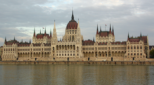 parlamentet Budapest