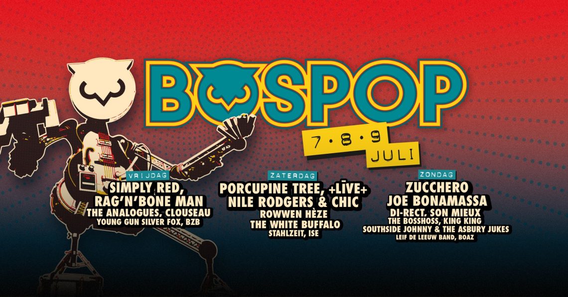 De eerste tweeëntwintig namen voor Bospop 2023 zijn een feit!