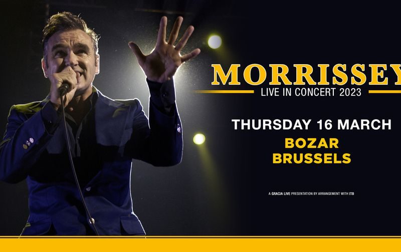 <strong>Morrissey komt op 15 & 16 maart eindelijk terug naar België!</strong>