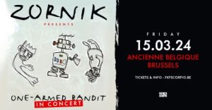Zornik speelt op 15 maart 2024 succesalbum ‘One-Armed Bandit’ integraal @ Ancienne Belgique!