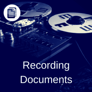 Recording Documents