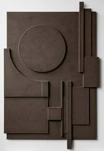 Abstracte muurdecoratie 1