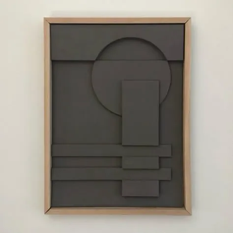 Abstracte muurdecoratie 1