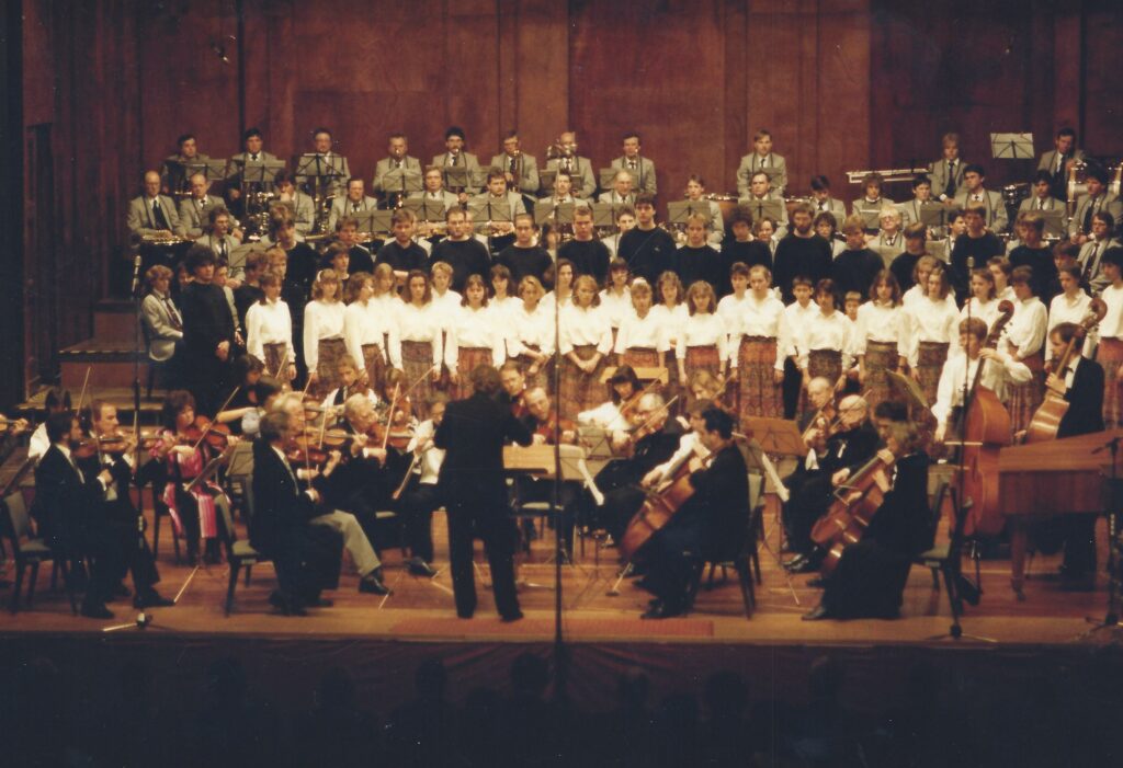1988 Verleihung der Pro Musica Plakette in Baden-Baden