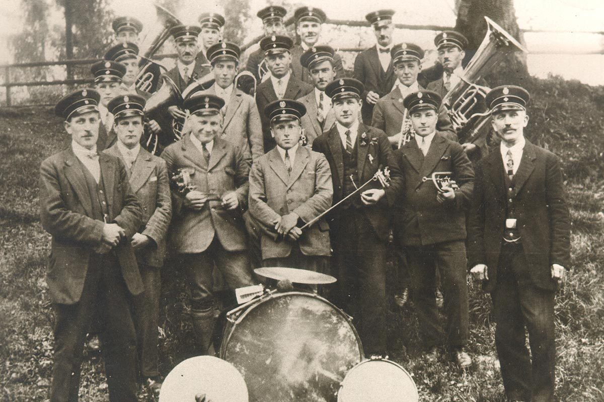 Musikverein Espasingen im Jahr 1926