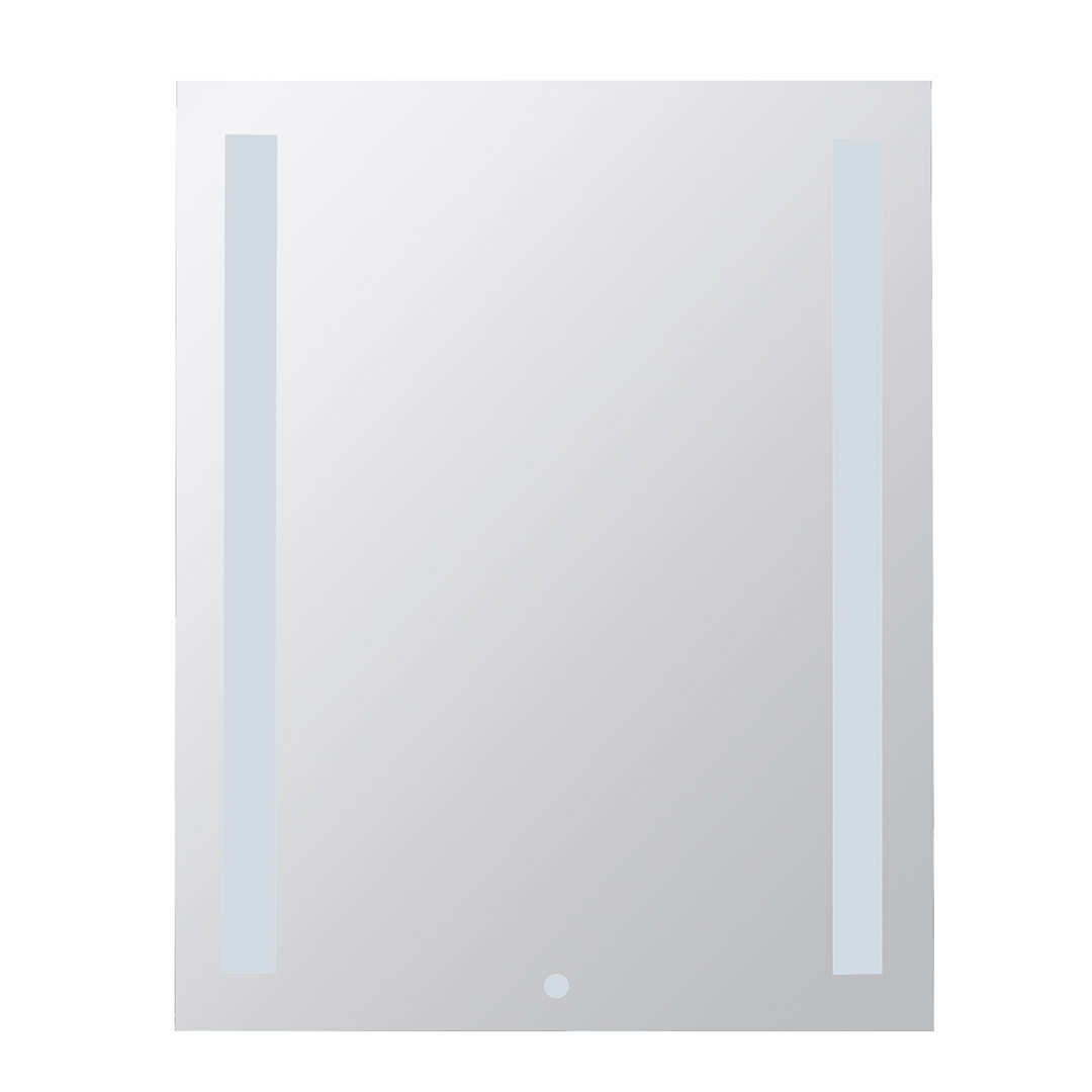 Badspiegel mit LED-Beleuchtung,  600 × 800 × 39 mm, 4,99 W