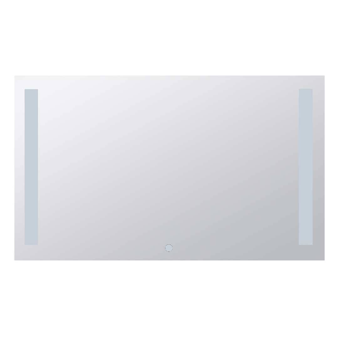 Badspiegel mit LED-Beleuchtung,  1000 × 600 × 39 mm, 4,99 W