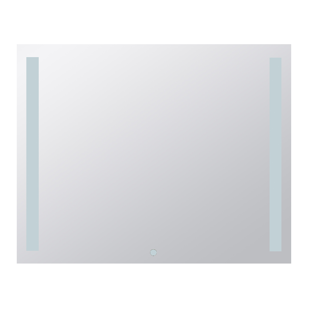 Badspiegel mit LED-Beleuchtung,  1000 × 800 × 39 mm, 4,99 W