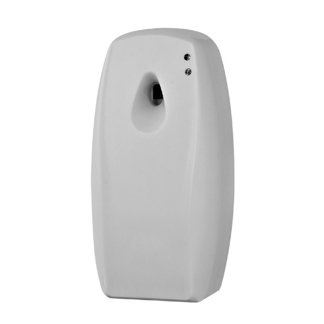 Spender für Lufterfrischerspray, Kunsttoff weiß,  100 × 200 × 80 mm