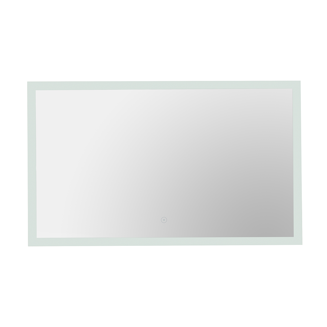 Badspiegel mit LED-Beleuchtung,  1000 × 600 × 36 mm, 6 W