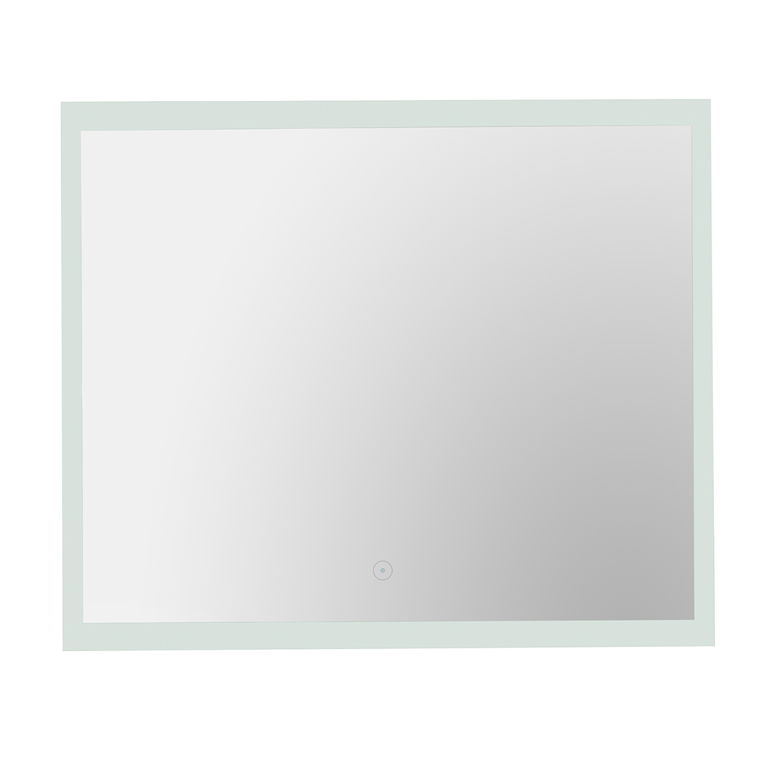 Badspiegel mit LED-Beleuchtung,  600 × 800 × 36 mm, 6 W