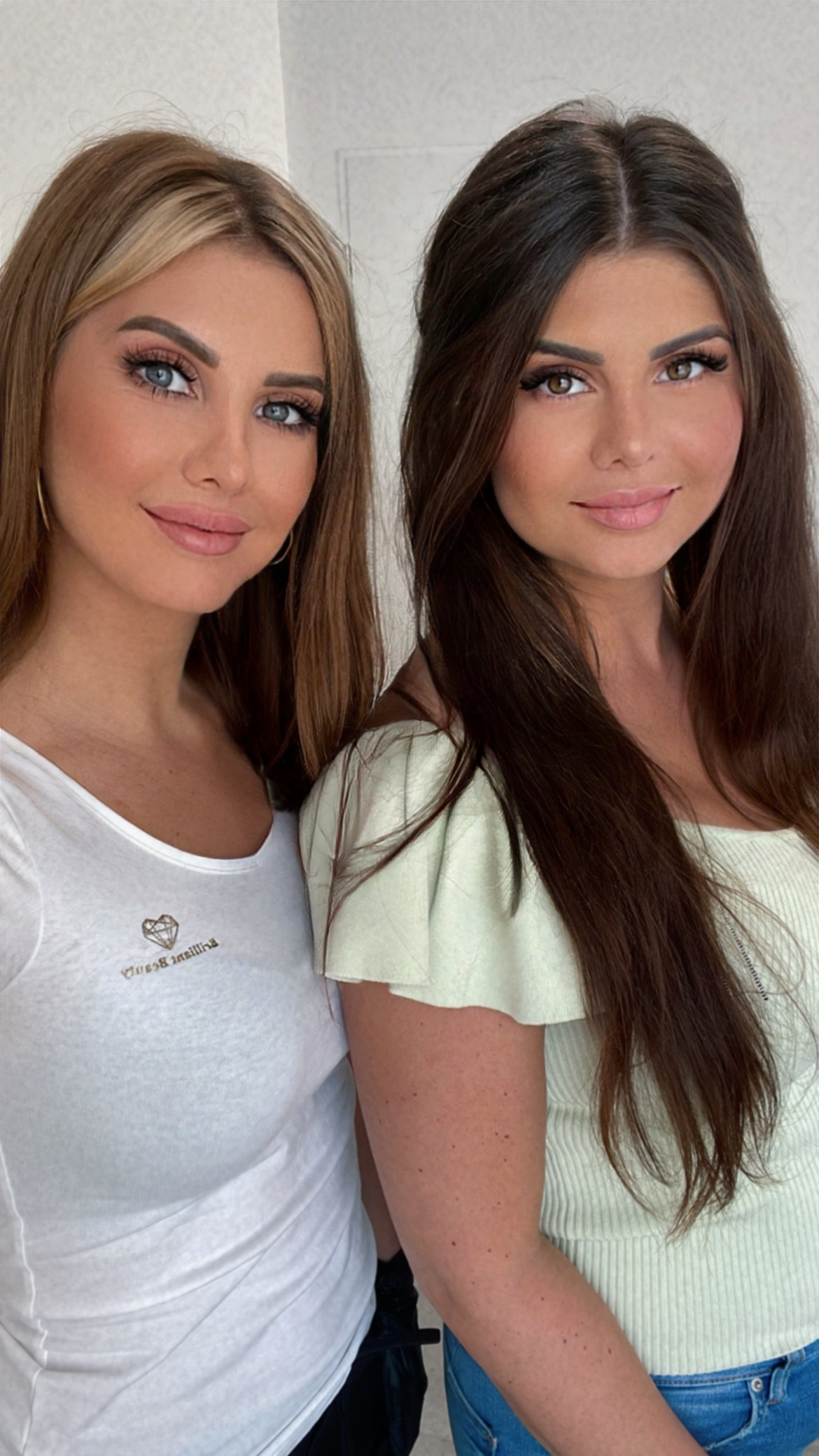 zwei wunderschöne Frauen Inhaberinnen, Kosmetikerinnen von My Brilliant Beauty