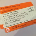 Train tickets