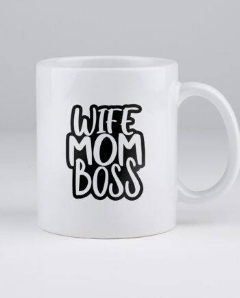 koffietas, koffiemok, mama, moeder, mom, wife mom boss