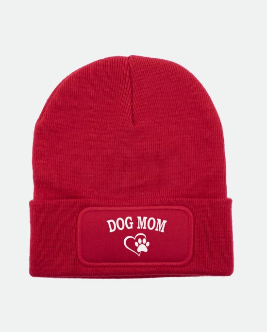 muts, beanie, bedrukking, grappig, fun, dog mom, dog dad, hondenbaasje