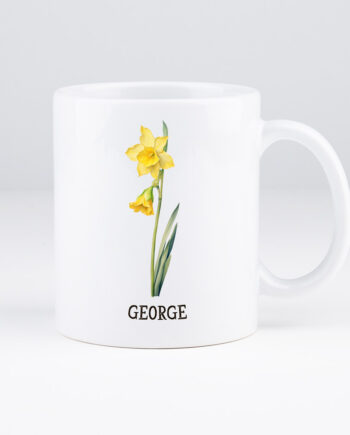 gepersonaliseerde koffiemok met geboortebloem met naam, koffiemok met geboortebloem, birthflower koffiemok, geboortebloem cadeau verjaardag, personalisatie cadeau geboortebloem, koffiemok geboortebloem verjaardag