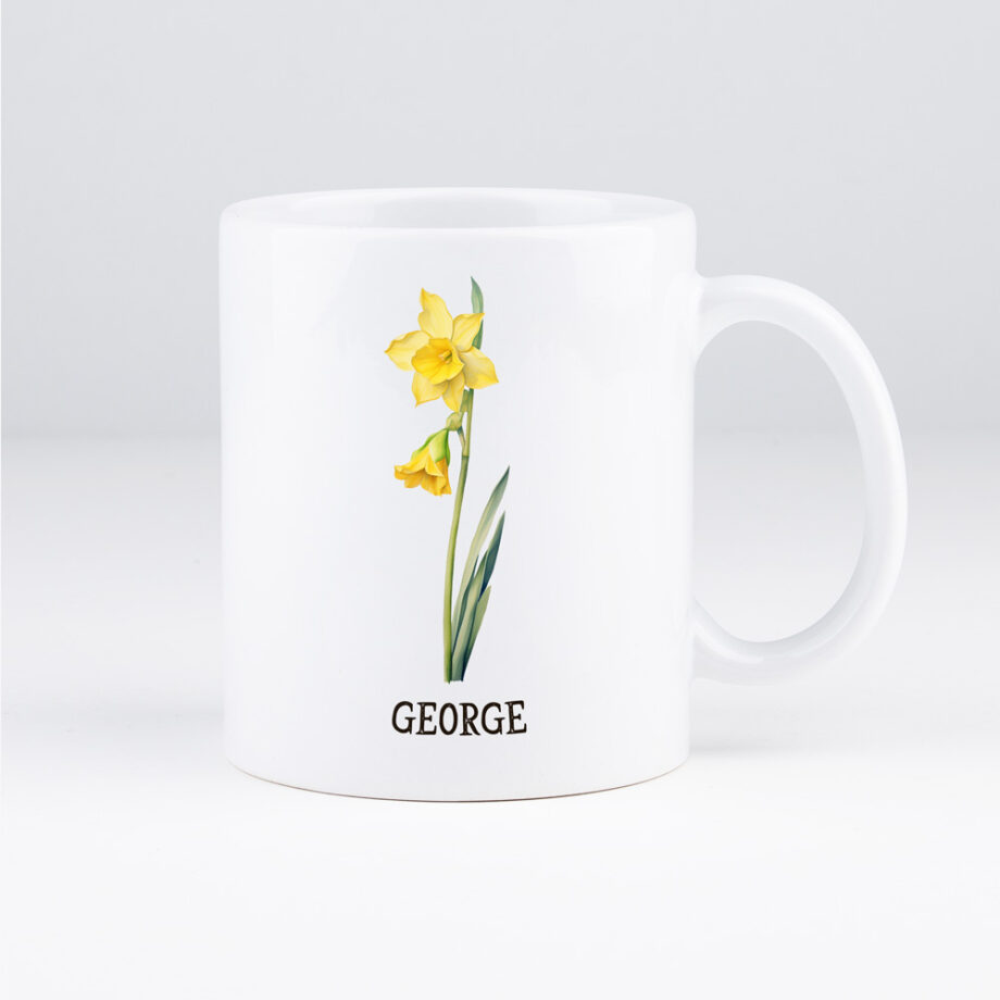 gepersonaliseerde koffiemok met geboortebloem met naam, koffiemok met geboortebloem, birthflower koffiemok, geboortebloem cadeau verjaardag, personalisatie cadeau geboortebloem, koffiemok geboortebloem verjaardag