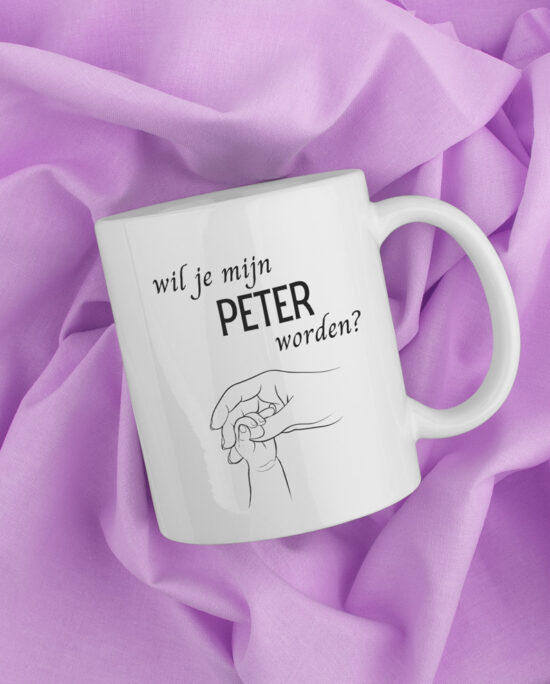 wil je mijn meter worden?, wil je mijn peter worden?, cadeautje meter peter vragen, koffiemok zwangerschap aankondigen, cadeau meter peter zwangerschap, zwangerschapsaankondiging meter peter