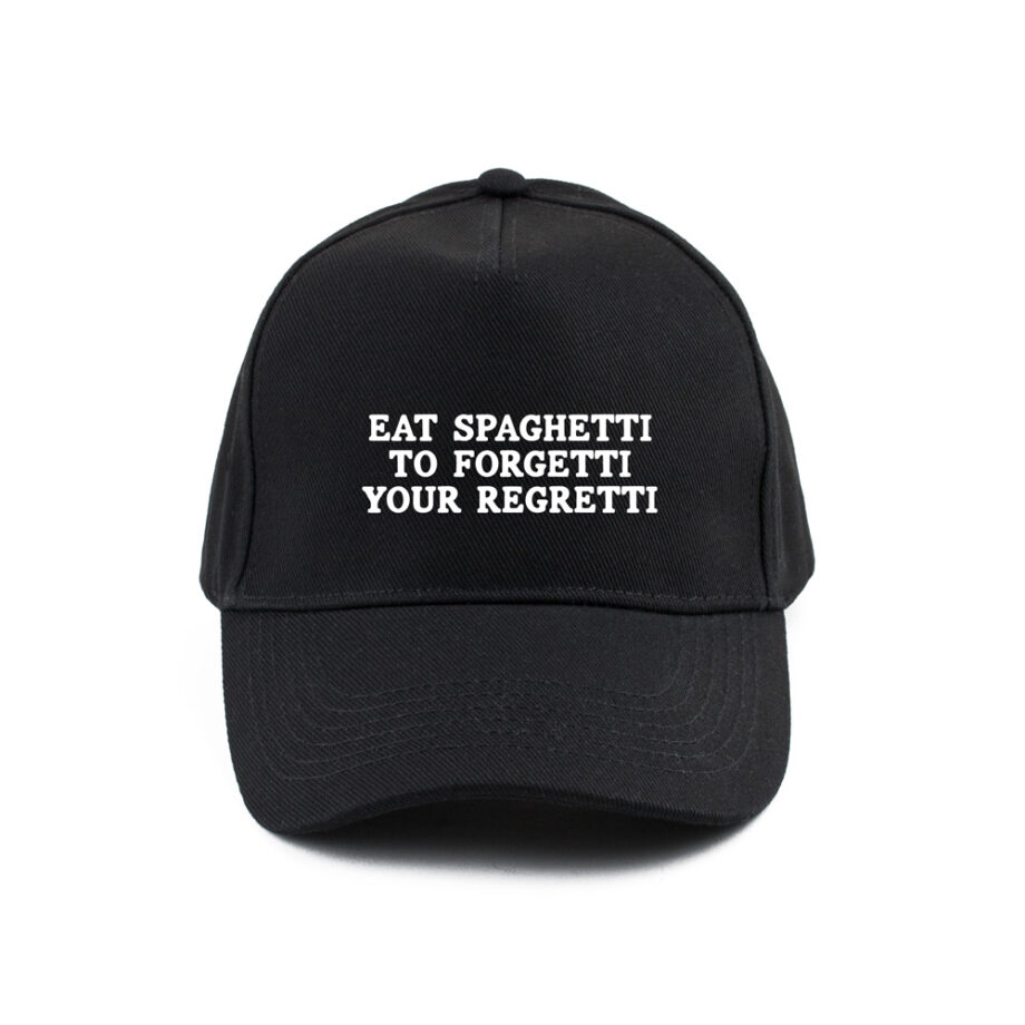 Eat spaghetti to forgetti your regretti | Baseball pet