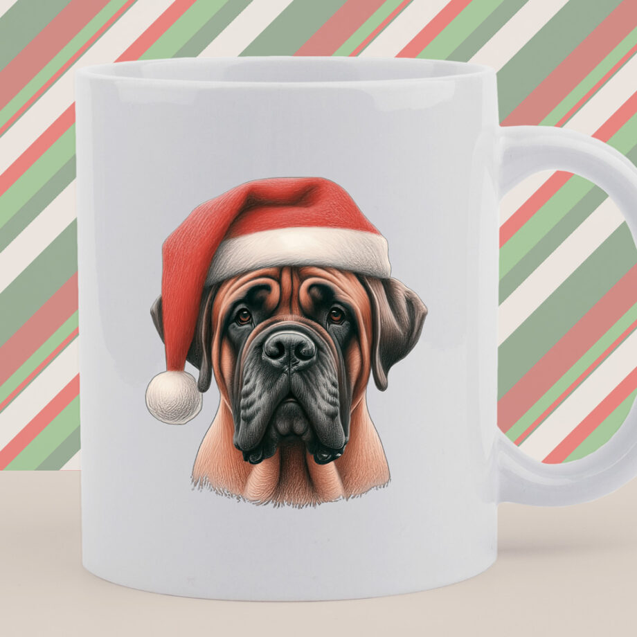 Mastiff | Kerstmis | Koffiemok