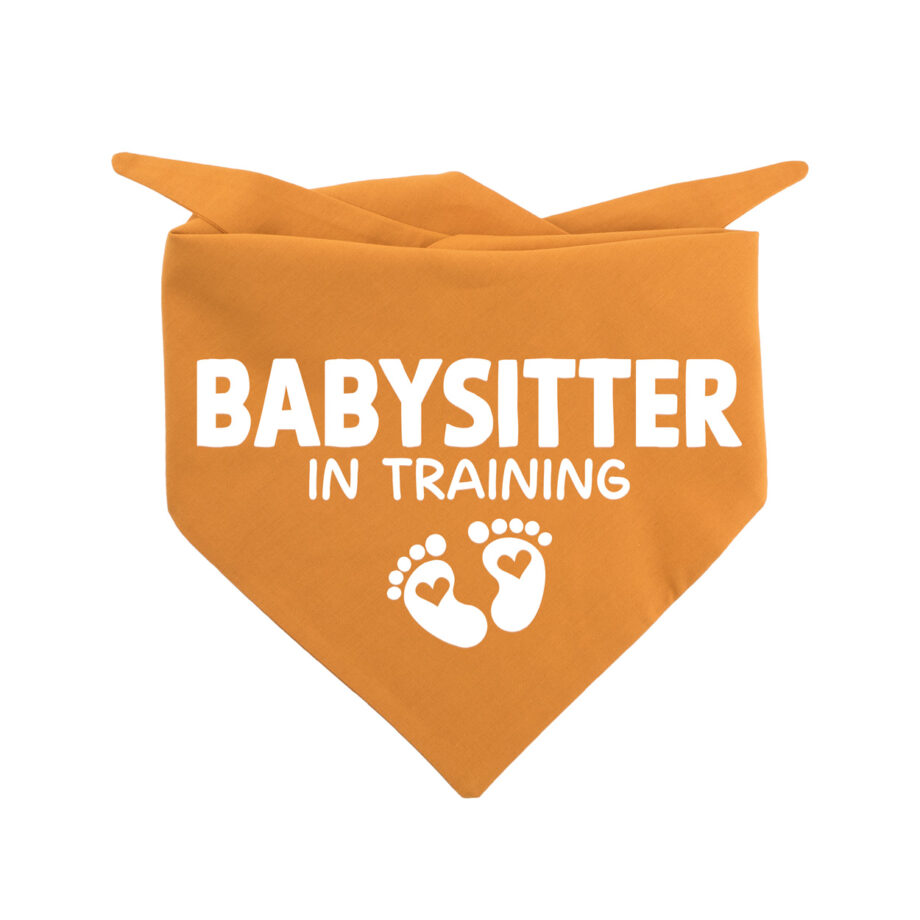 Babysitter in training | Hondenbandana