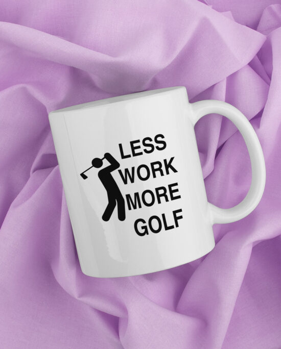 less work more golf