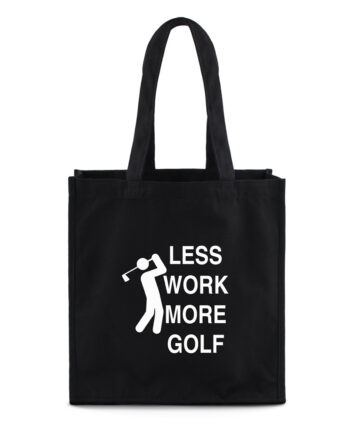 less work more golf